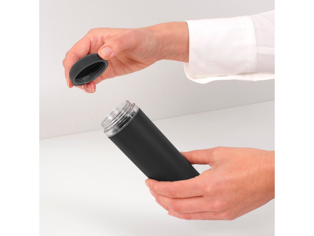 Brabantia Tvåldispenser SINKSTYLE 200 ml, mineralgrå, silikon
