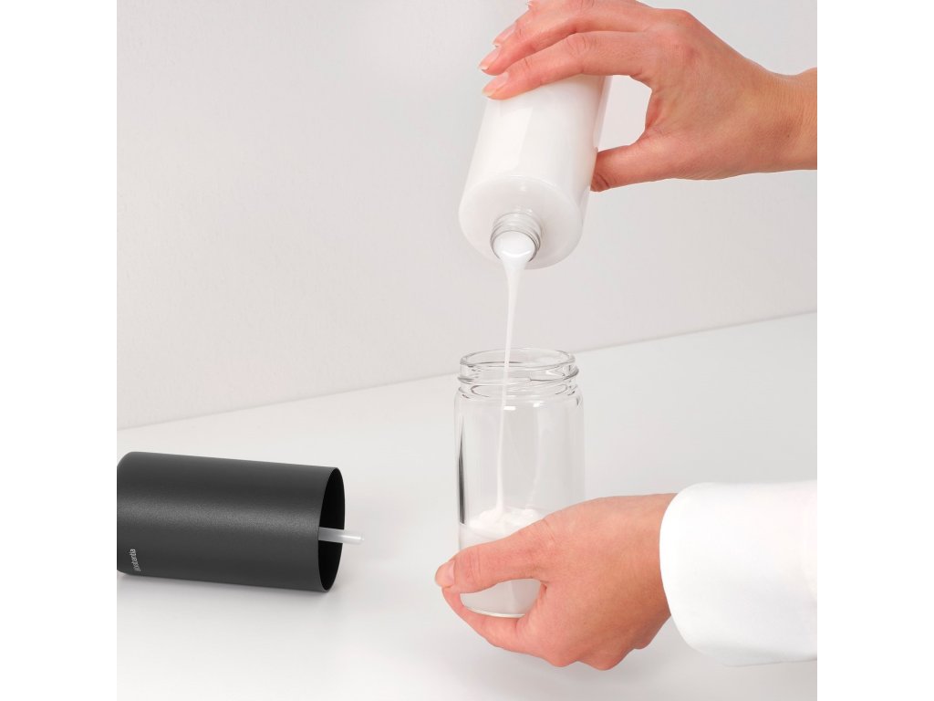Brabantia Tvåldispenser SINKSTYLE 200 ml, mineralgrå, metall