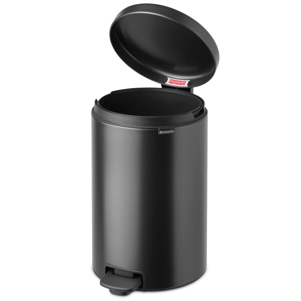 Brabantia Pedalhink NEWICON 20 l, grå, stål