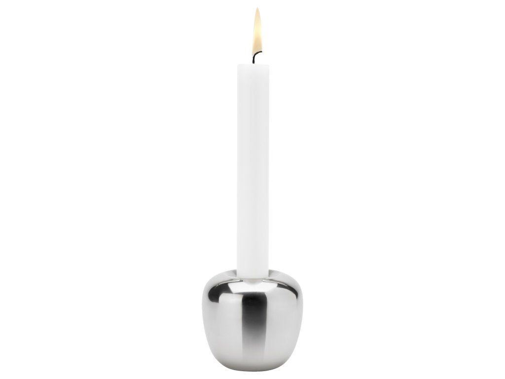 Stelton Värmeljushållare ORA 6,5 cm, silver, rostfritt stål