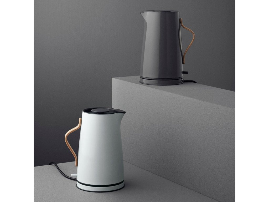 Stelton Elektrisk vattenkokare EMMA 1,2 l, mjuk svart, rostfritt stål
