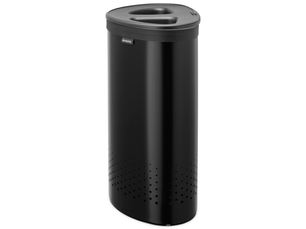 Brabantia Tvättkorg SELECTOR 55 l, matt svart, stål