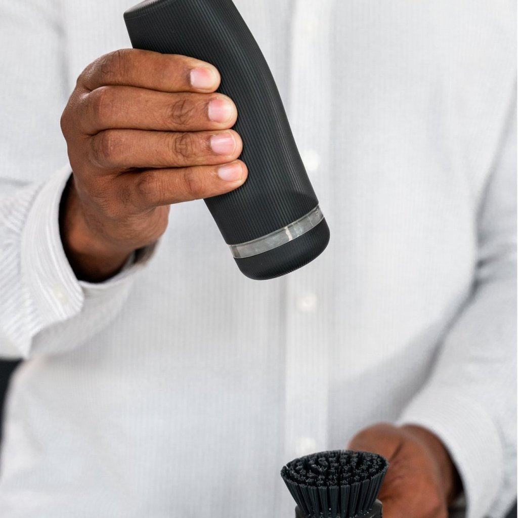 Brabantia Tvålautomater SINKSTYLE 200 ml, set i 2 delar, mineralgrå, stål