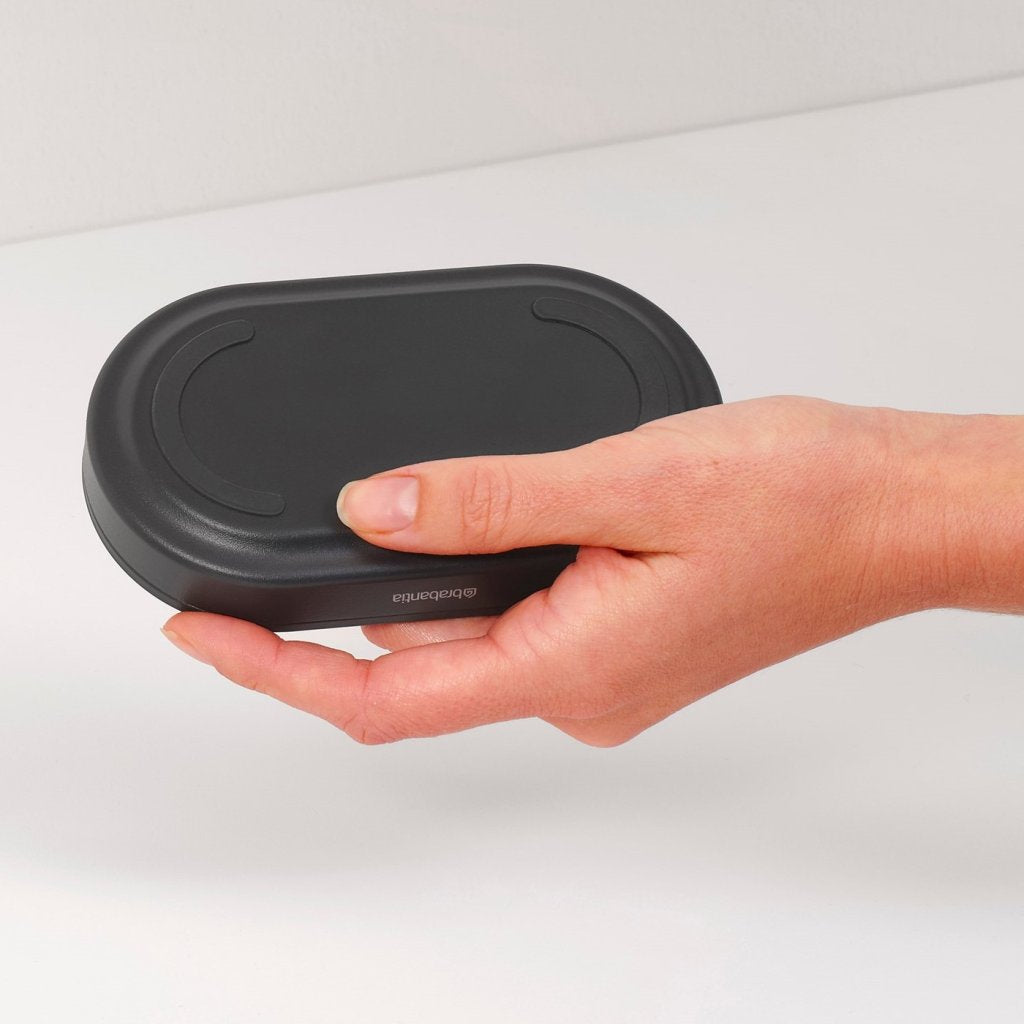 Brabantia Tvålautomater SINKSTYLE 200 ml, set i 2 delar, mineralgrå, stål