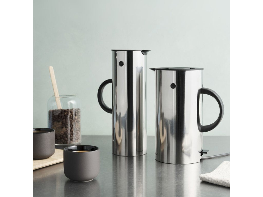 Stelton Elektrisk vattenkokare EM77 1,5 l, silver, rostfritt stål