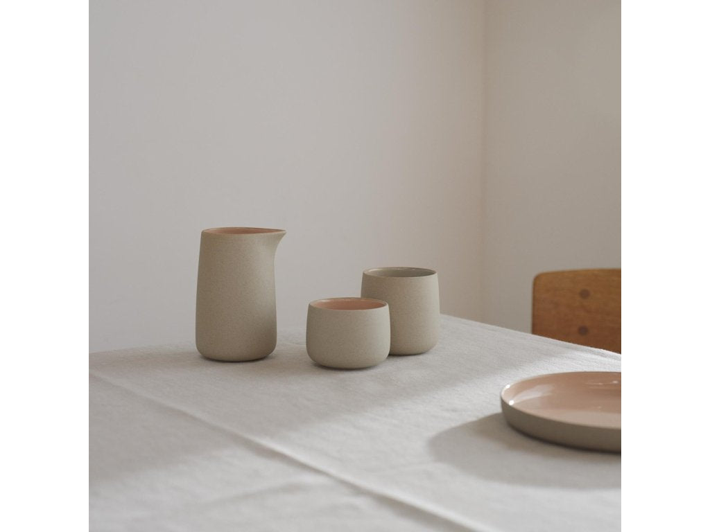 Stelton Kopp EMMA 150 ml, set i 2 delar, grå, stengods