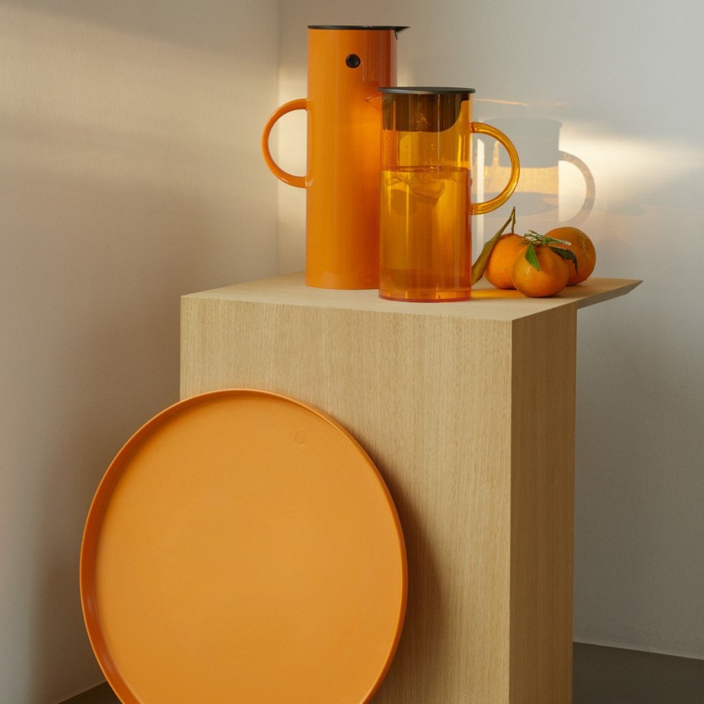 Stelton Serveringsbricka EM 40 cm, saffran, plast