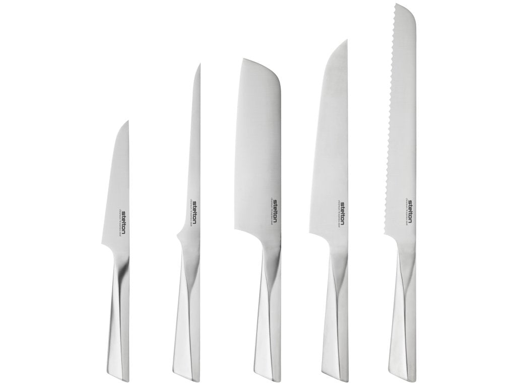 Stelton Brödkniv TRIGONO 25 cm, silver, rostfritt stål