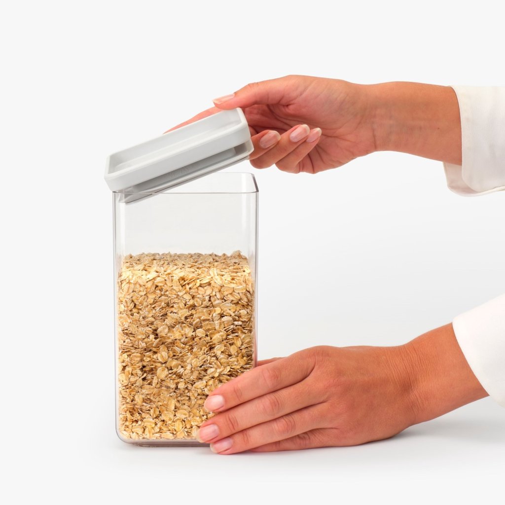 Brabantia Matförvaring TASTY PLUS, set i 3 delar, ljusgrå