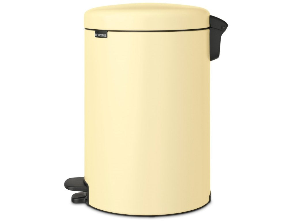 Brabantia Pedalhink NEWICON 20 l, mjuk gul, stål