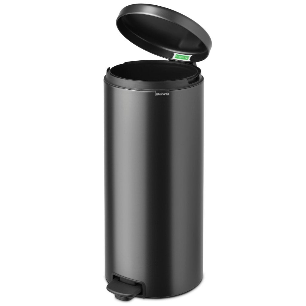 Brabantia Pedalhink NEWICON 30 l, mörk grå, stål