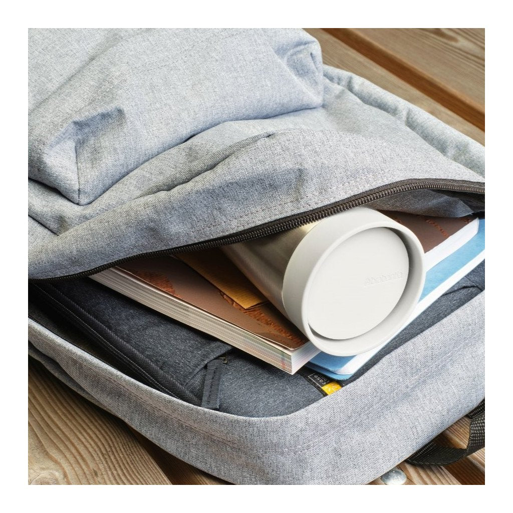 Brabantia Termosmugg MAKE & TAKE 360 ml, ljusgrå, stål