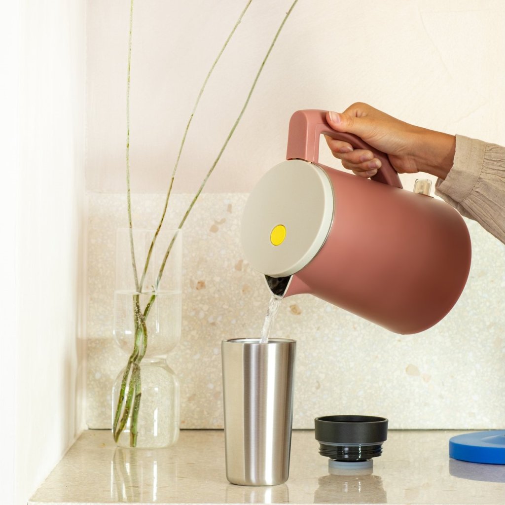 Brabantia Termosmugg MAKE & TAKE 360 ml, mörkgrå, stål
