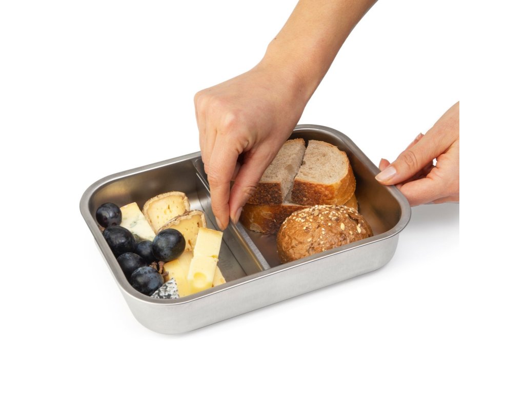 Brabantia Matlåda MAKE & TAKE 2 l, silver, rostfritt stål