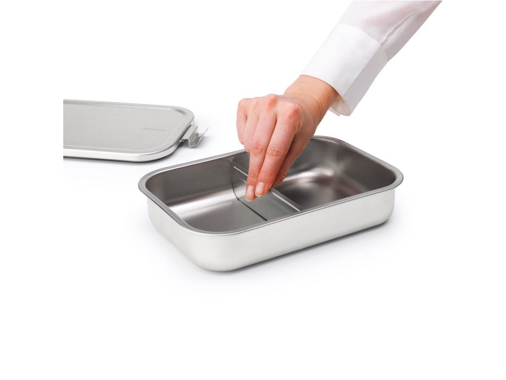 Brabantia Matlåda MAKE & TAKE 2 l, silver, rostfritt stål