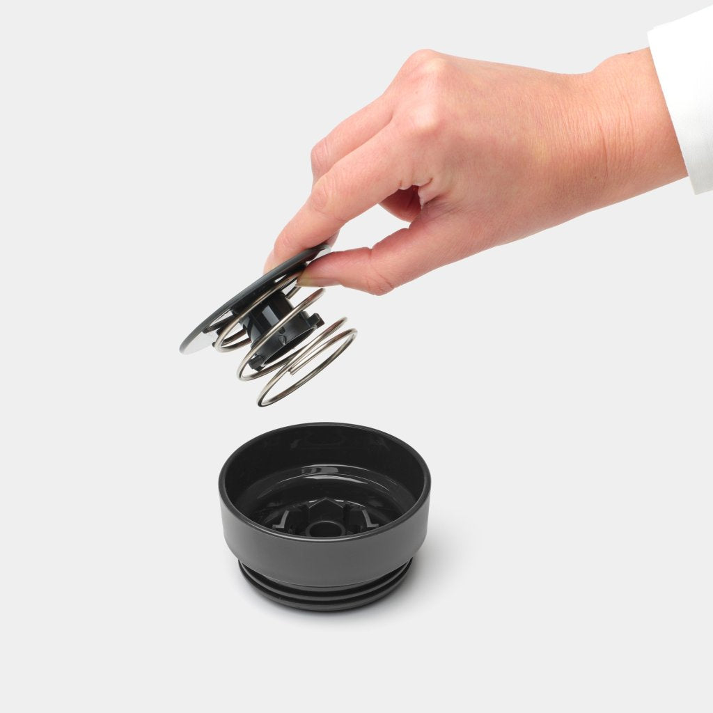 Brabantia Resemugg MAKE & TAKE 360 ml, mörkgrå, plast