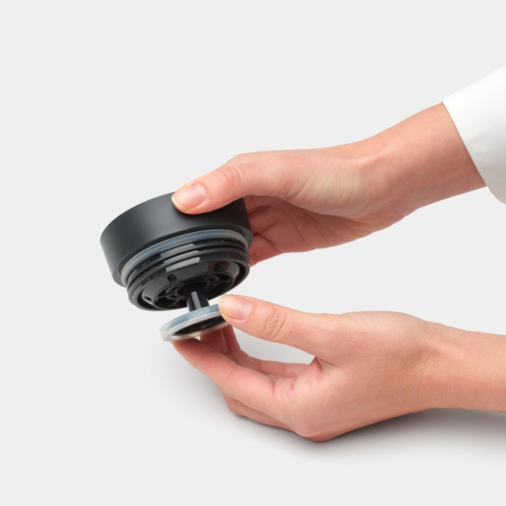 Brabantia Resemugg MAKE & TAKE 360 ml, mörkgrå, plast