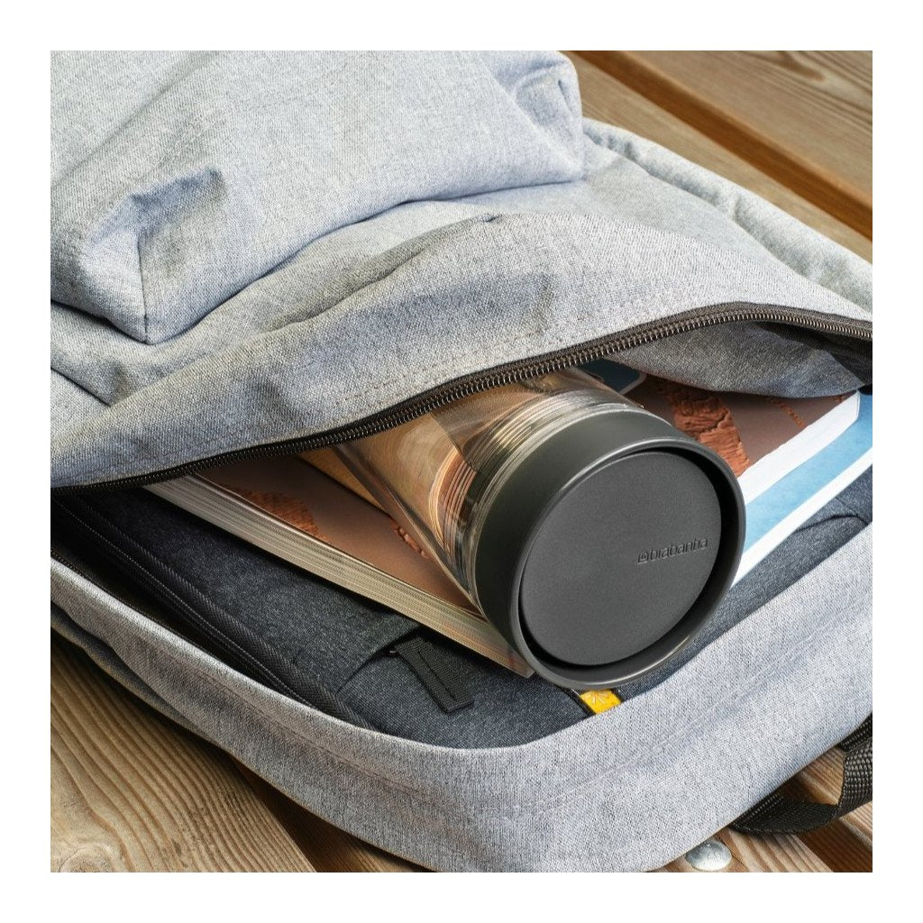 Brabantia Resemugg MAKE & TAKE 360 ml, mörkgrå, plast