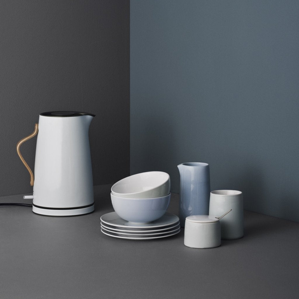 Stelton Middagstallrik EMMA 22 cm, set i 2 delar, blå, stengods