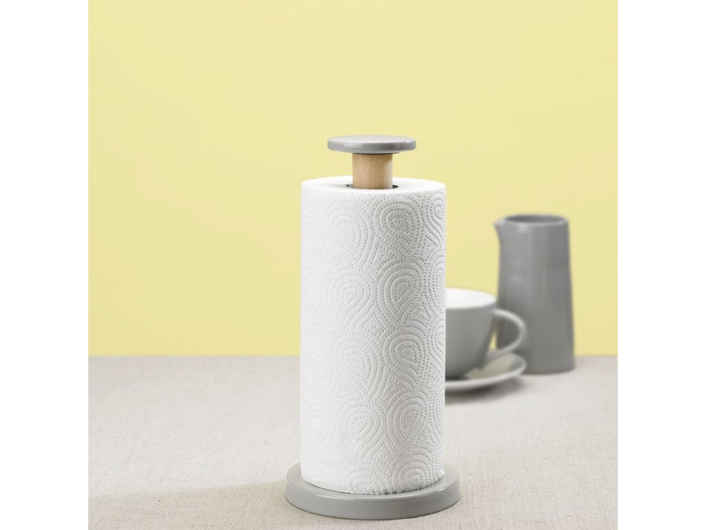 Stelton Hållare för hushållspapper EMMA 28 cm, grå, stengods
