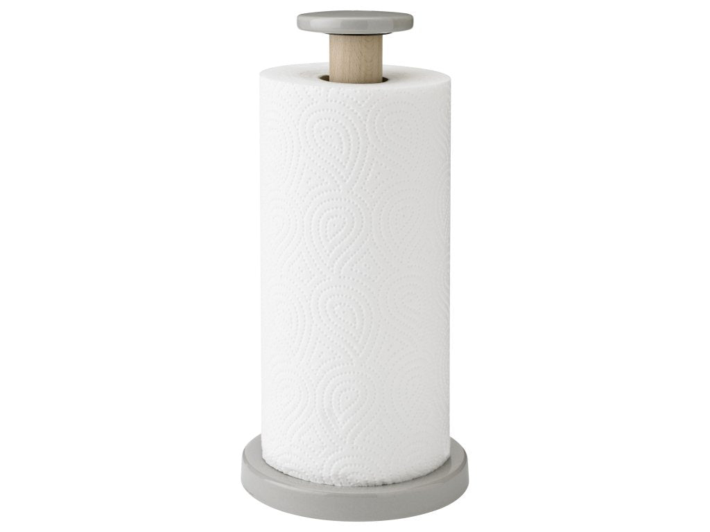 Stelton Hållare för hushållspapper EMMA 28 cm, grå, stengods
