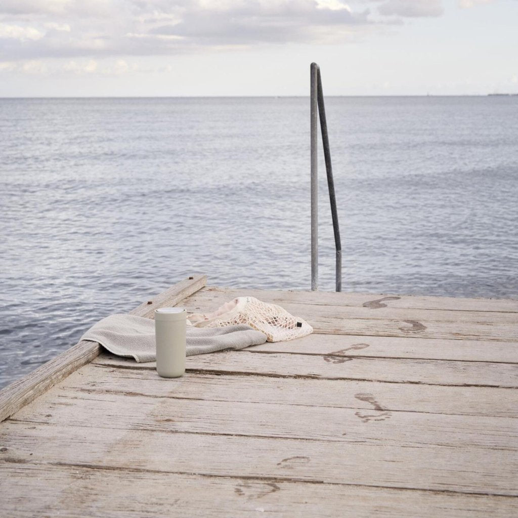 Stelton Resemugg TO GO CLICK 400 ml, mjuk gul