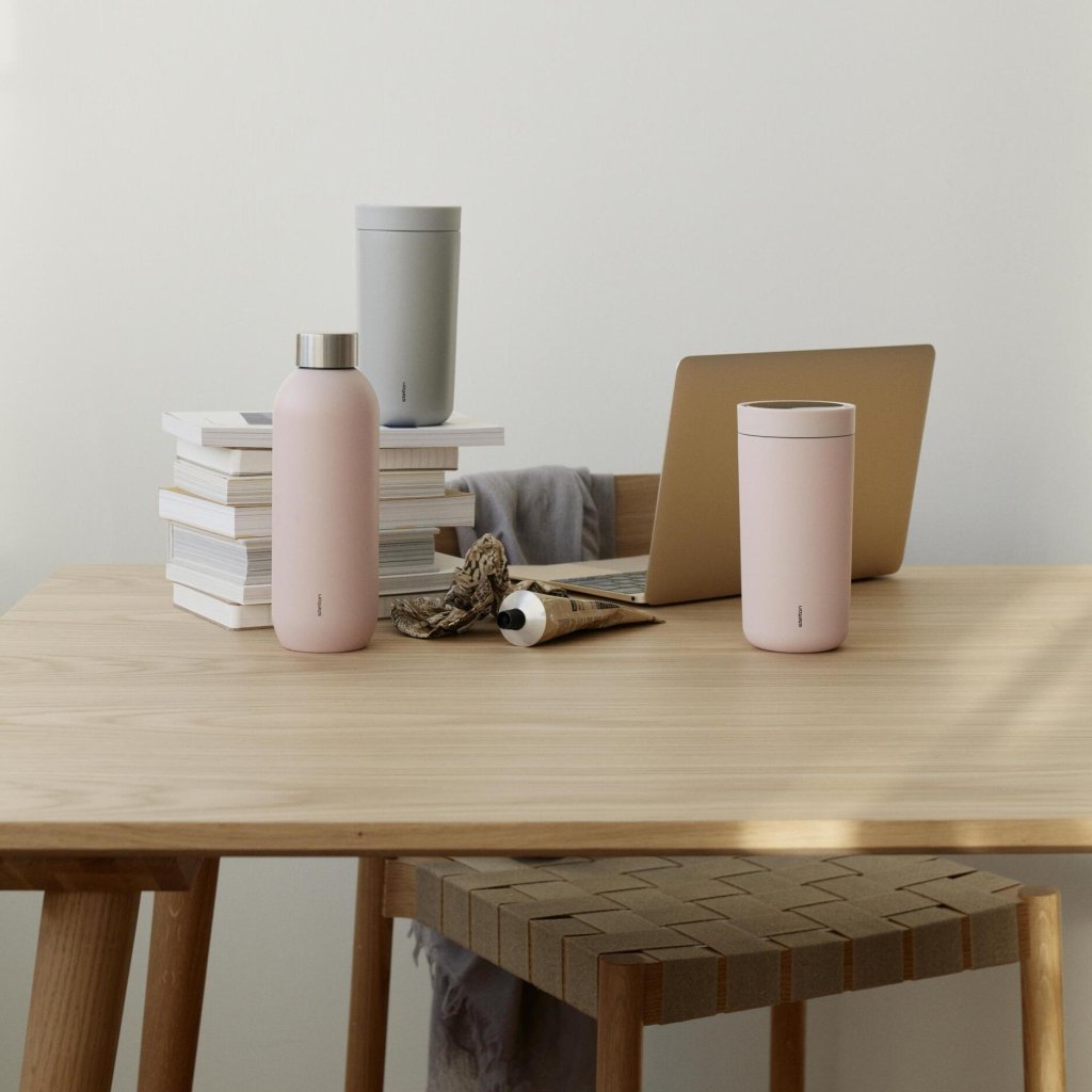 Stelton Resemugg TO GO CLICK 400 ml, mjuk gul