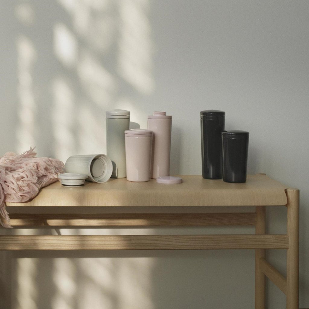 Stelton Termosflaska CARRIE 500 ml, ljusgrå, rostfritt stål