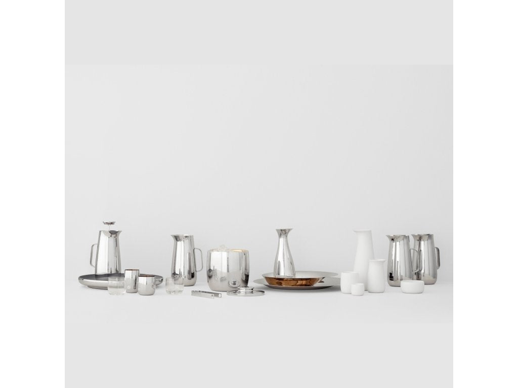 Stelton Fruktskål NORMAN FOSTER 36 cm, silver / guld, rostfritt stål