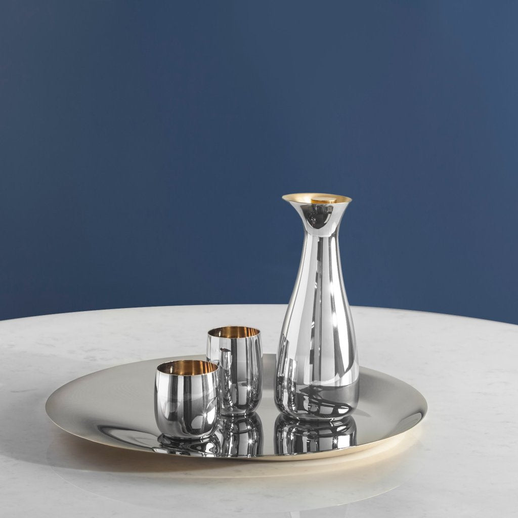 Stelton Vattenkaraff NORMAN FOSTER 1 l, silver/guld, rostfritt stål