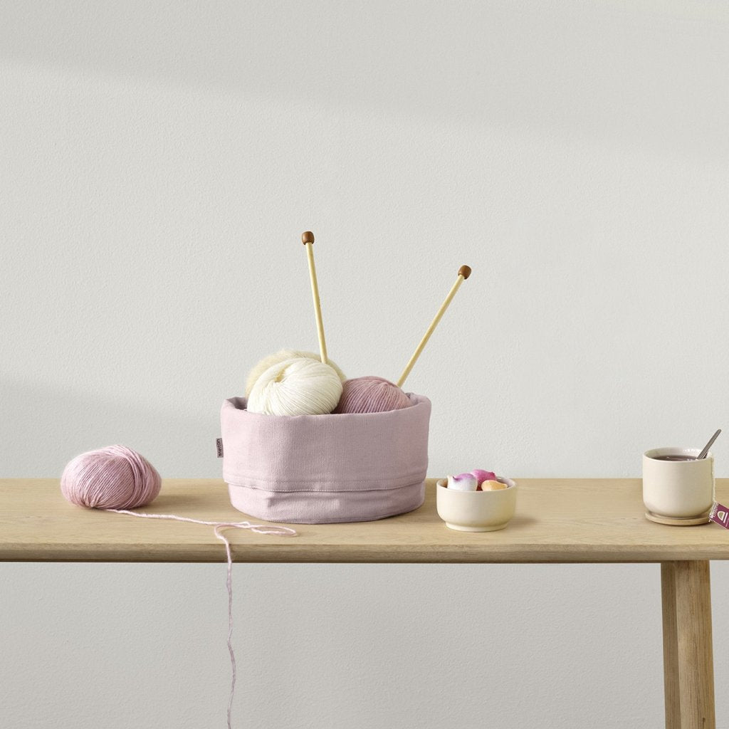 Stelton Brödkorg 23 cm, lavendel, bomull