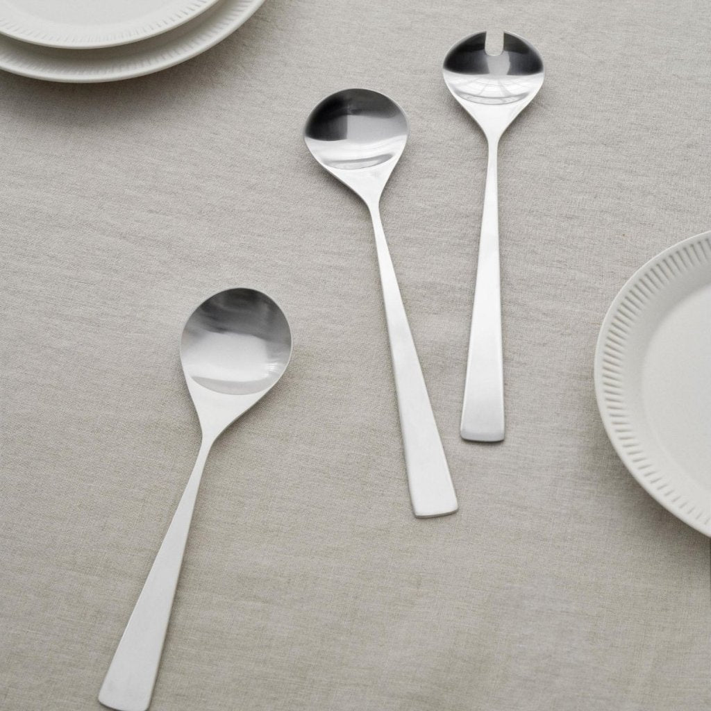 Stelton Salladsbestick MAYA, set i 2 delar, stål, rostfritt stål