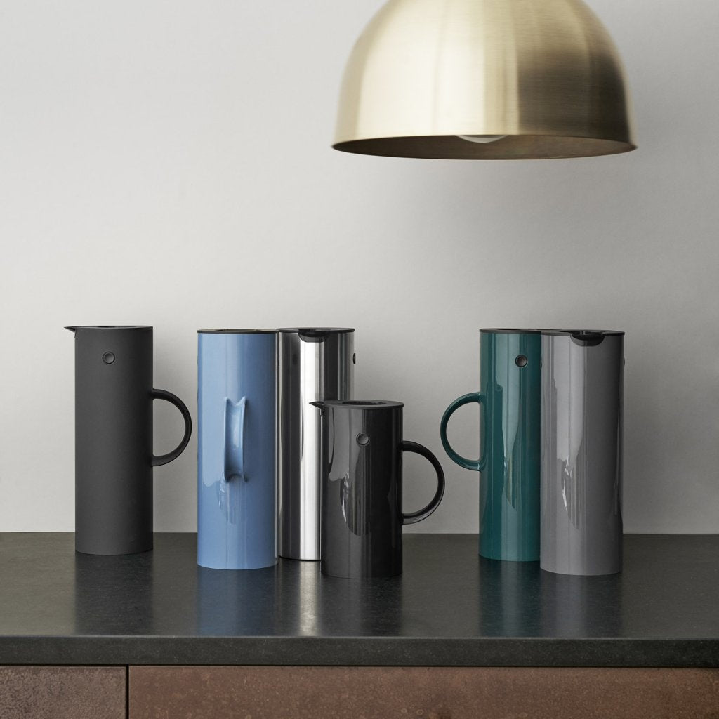 Stelton Vakuumkanna EM77 1 l, silver, rostfritt stål