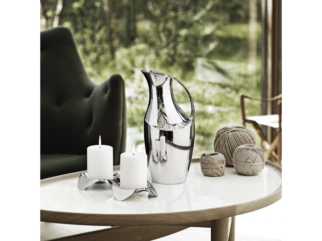 Stelton Hållare för blockljus PAPILIO UNO 12 cm, koppar, metall