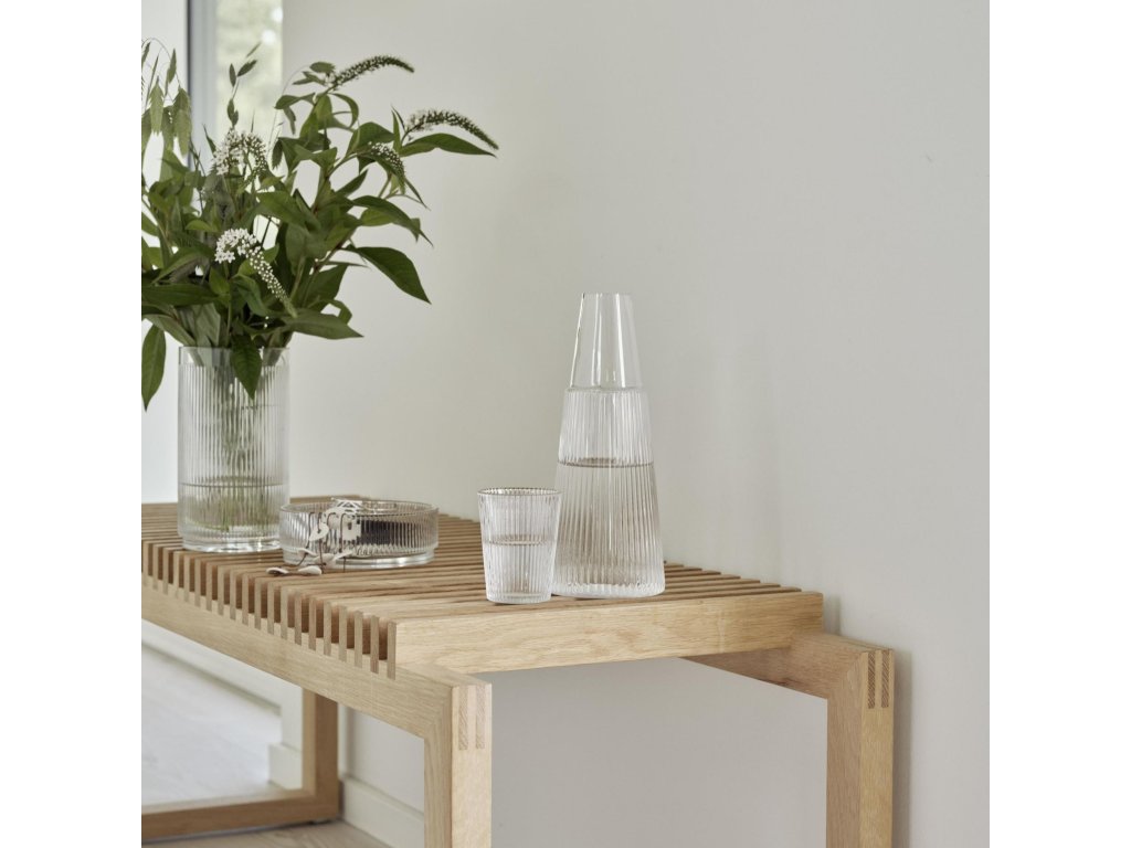 Stelton Vattenkaraff PILASTRO 1 l, klar, glas