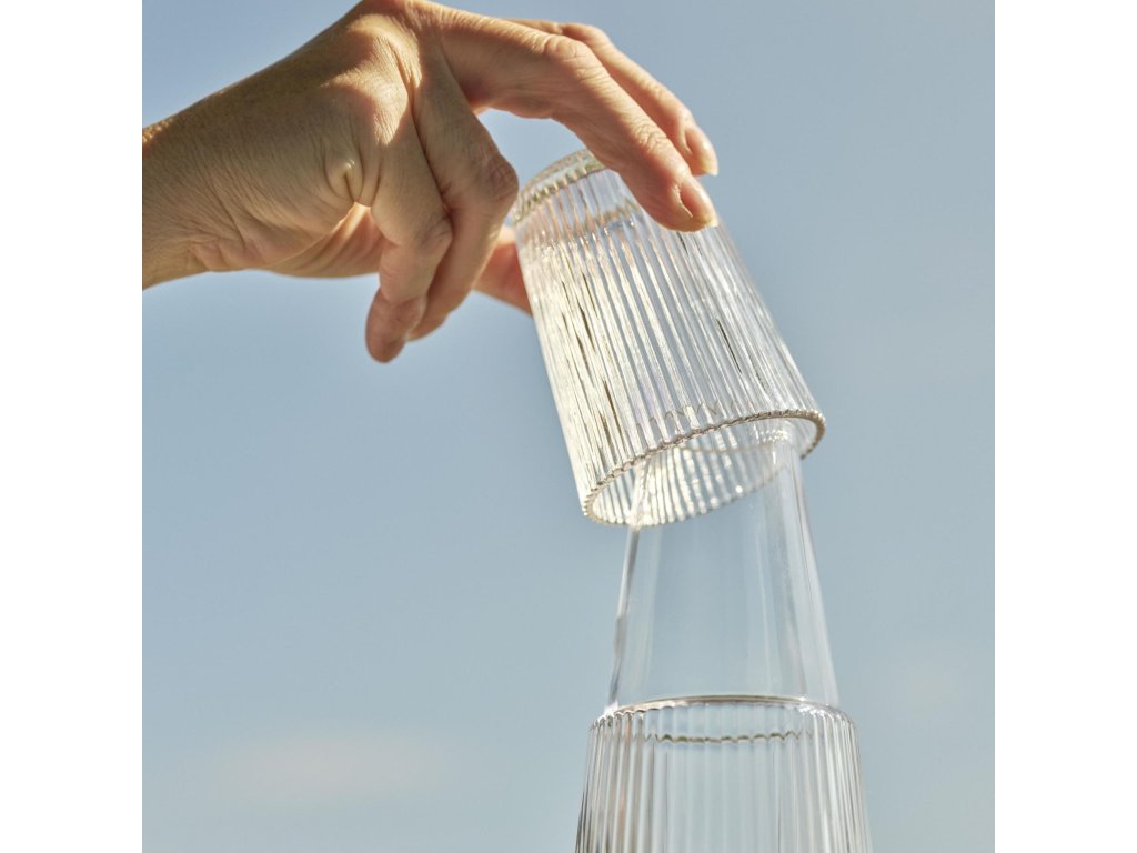 Stelton Vattenkaraff PILASTRO 1 l, klar, glas