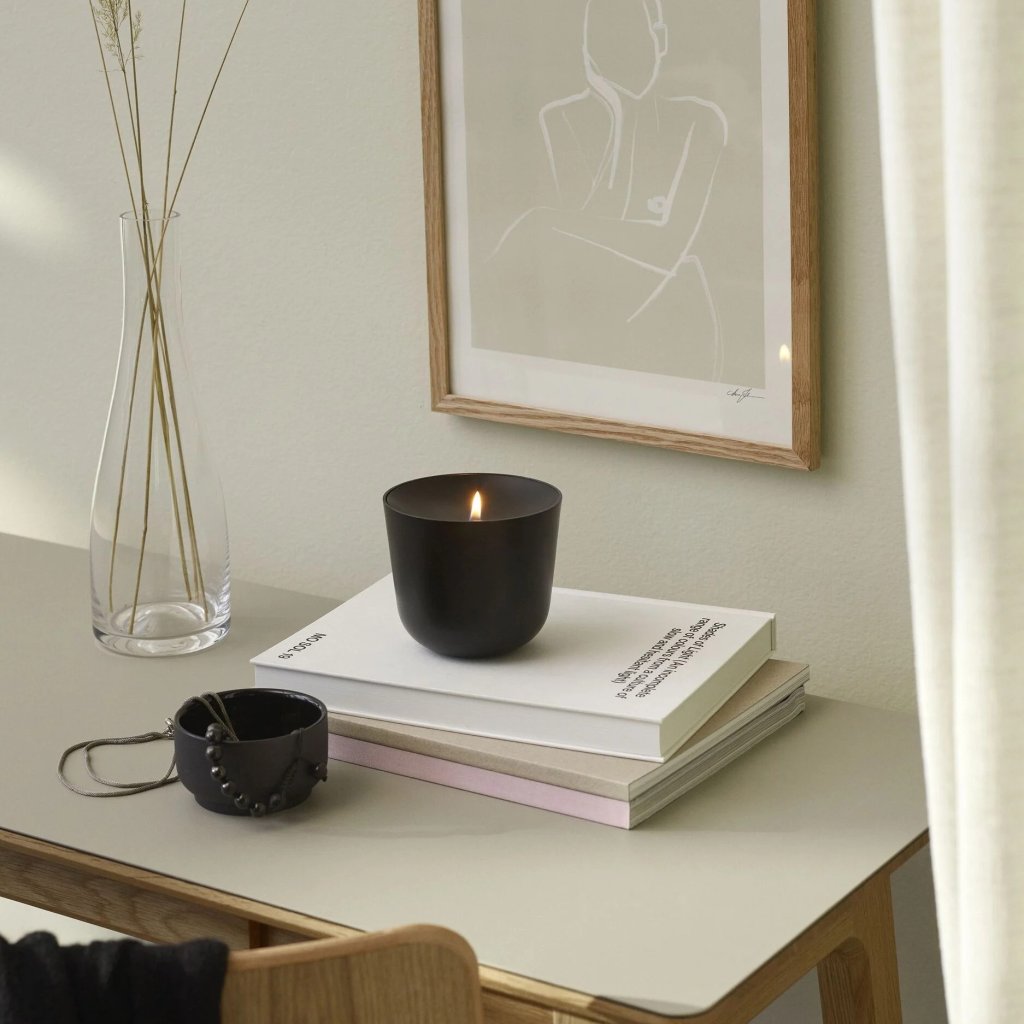 Stelton Oljelampa SOLIS 11 cm, svart, aluminium