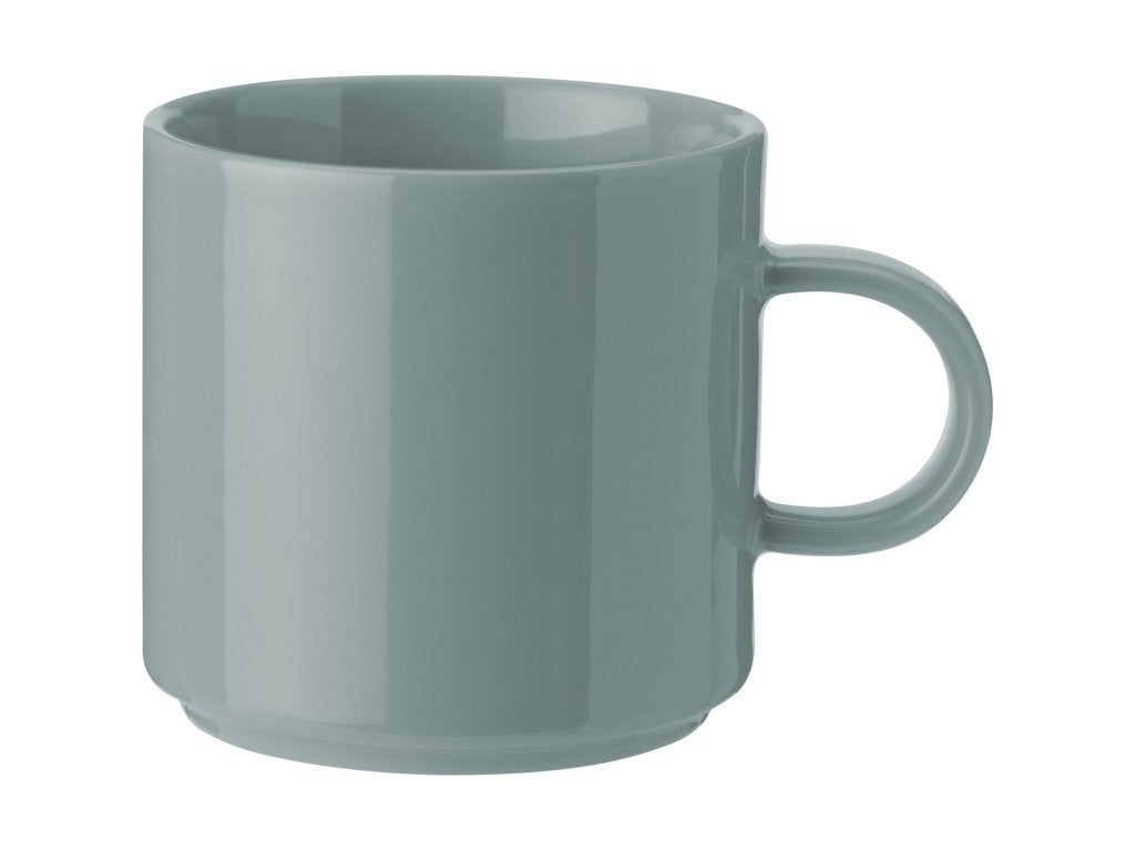 Stelton Kaffekopp 200 ml, set i 2 delar, blek grön, stengods