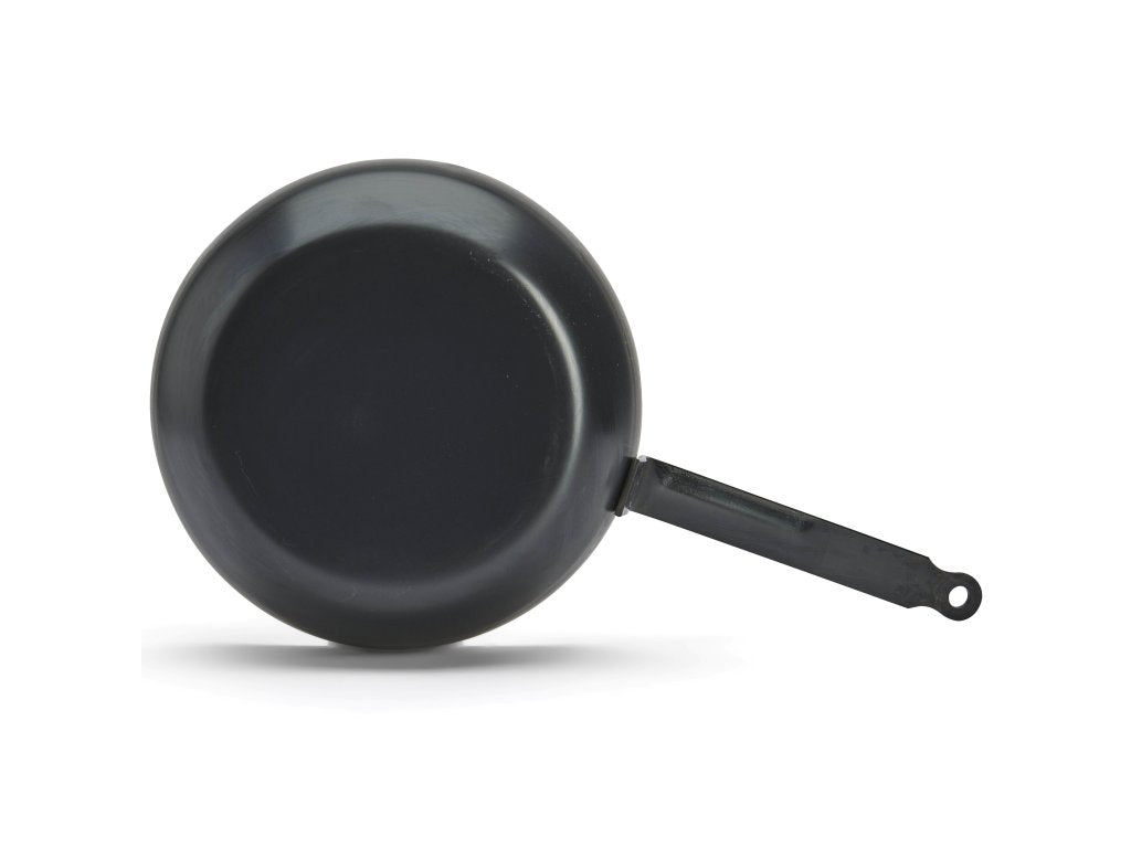 de Buyer Sautepanna BLUE CARBON 24 cm, blå stål