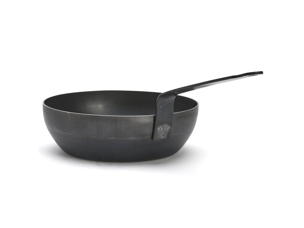 de Buyer Sautepanna BLUE CARBON 24 cm, blå stål