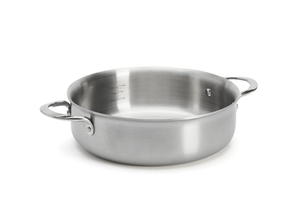 de Buyer Caserole gryta ALCHIMY 24 cm, silver, rostfritt stål