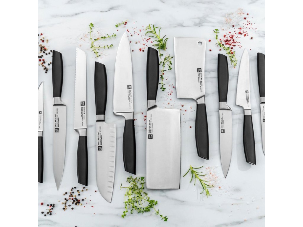 ZWILLING Knivset ALL * STAR, set i 2 delar, svart logotyp, Zwilling