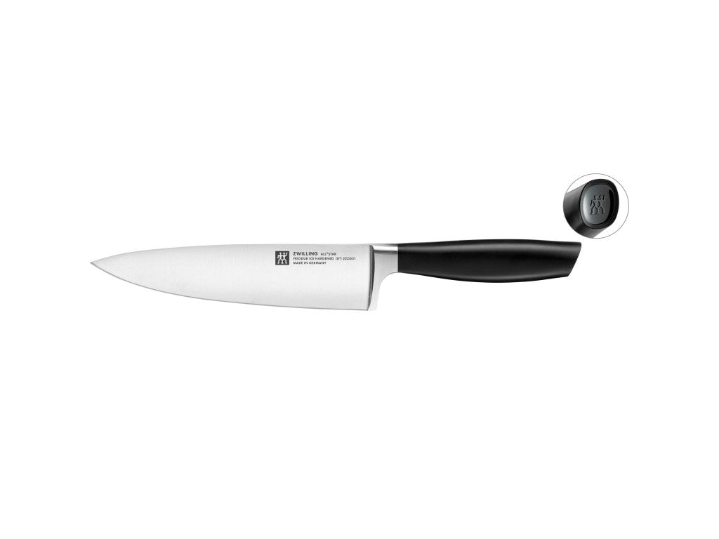 ZWILLING Knivset ALL * STAR, set i 2 delar, svart logotyp, Zwilling