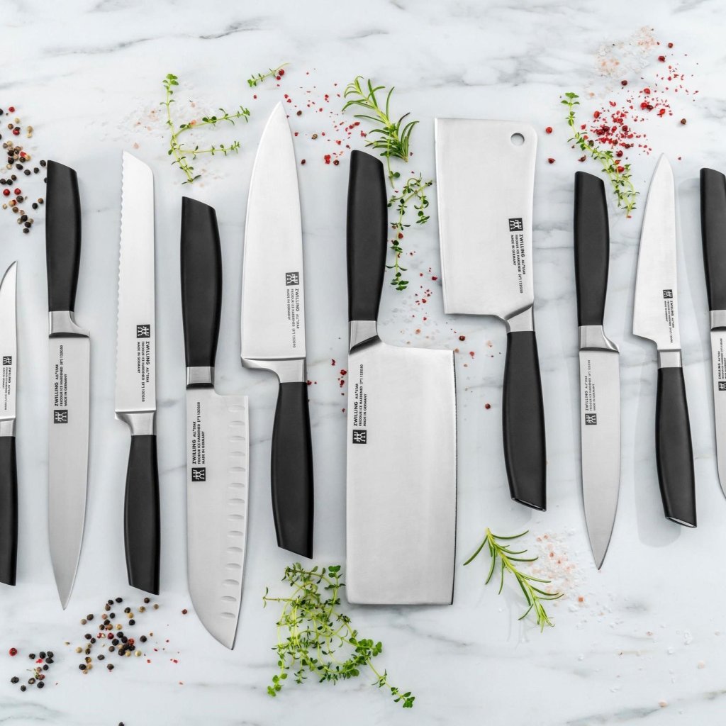 ZWILLING Knivset ALL * STAR, set i 2 delar, svart logotyp, Zwilling
