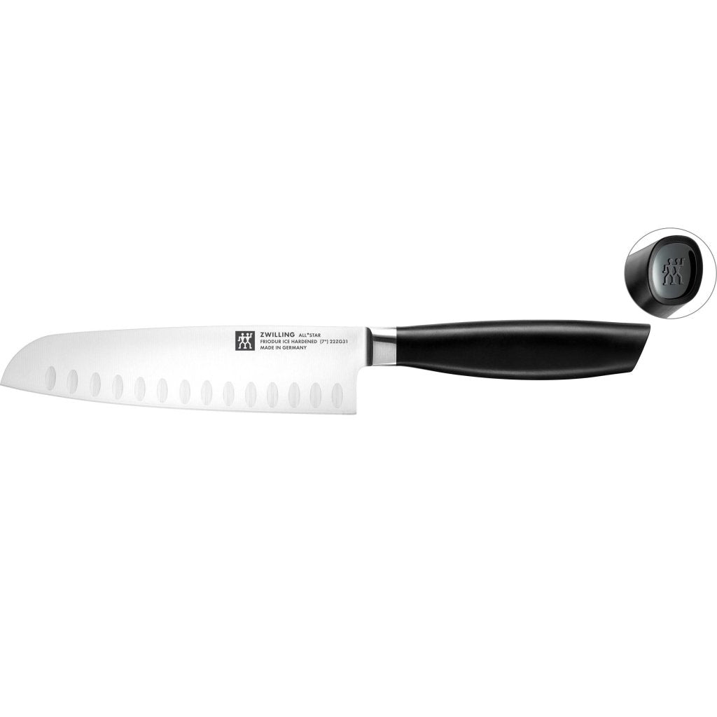 ZWILLING Knivset ALL * STAR, set i 2 delar, svart logotyp, Zwilling