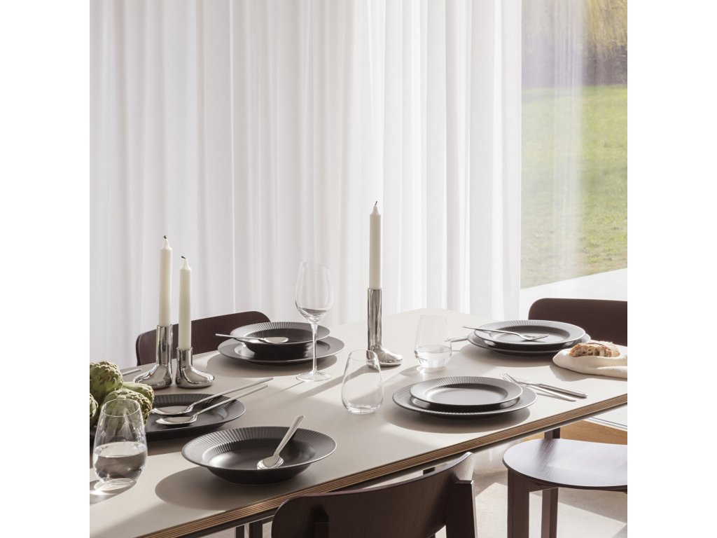 Eva Solo Dessertallrik LEGIO NOVA 19 cm, svart, stengods