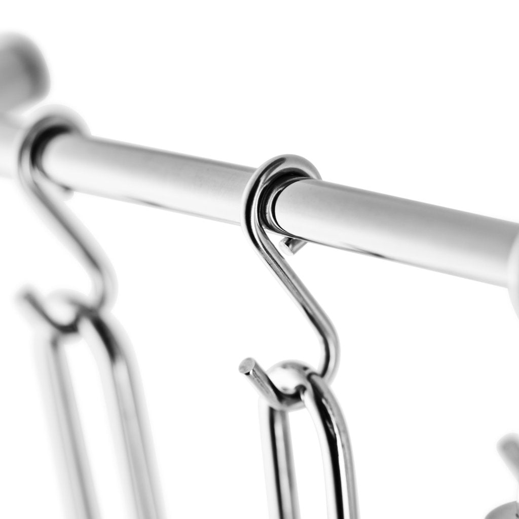 Eva Solo Köksstångskrok 3,7 cm, set i 6 delar, rostfritt stål