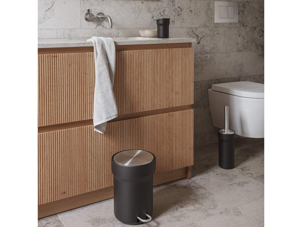 Eva Solo toalettborste CITADEL 40 cm, svart, plast / rostfritt stål