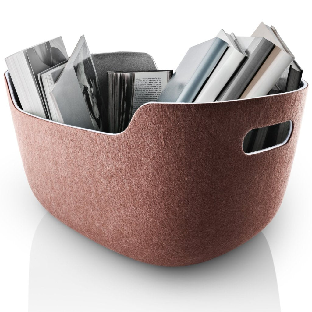 Eva Solo Förvaringskorg TIDY 48 x 26 cm, rödbrun, plast