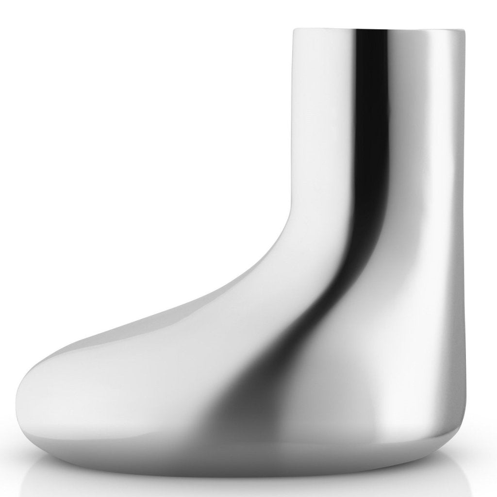 Eva Solo Hållare för middagsljus MELLOW 8 cm, silver, rostfritt stål